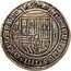 Mexico 8 Reales Philip IV 1650 P KM# 45 PHILLIPVS IIII DEI G 1650 MO F 8 coin obverse