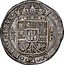 Mexico 8 Reales Philip V 1733 MF KM# 48 PHILIPPVS V DEI G 1733 M F MO 8 coin obverse