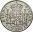 Mexico 8 Reales Ferdinand VII 1810 HJ KM# 110 HISPAN ET IND REX MO 8 R T H PLUS VLTRA coin reverse