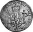 Mexico 8 Reales Ferdinand VII. Zacatecas 1810 KM# 189 FERDINANDUS VII DEI GRATIA 8R 1810 coin obverse