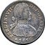 Mexico 8 Reales (Countermarked Coinage. MVA) KM# 201 MVA 1811 FERDIN VII DEI GRATIA 1810 coin obverse