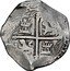 Mexico 8 Reales Philip III ND Mo F ND(1598-1606) KM# R44.1 coin reverse