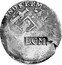 Mexico 8 Reales Countermarked Coinage. LCM ND RM Host date 1811 KM# 194.6 ... IND 8 R RM LCM coin obverse