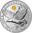 Niue 80 Dollars (Golden Eagle with Coin Insert) 1000 G SLOVAKIA AG 999 CM MD coin reverse