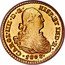 Mexico Escudo Charles IV 1808 TH KM# 120 CAROL III D G HISP ETIND R 1796 coin obverse