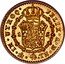 Mexico Escudo Charles IV 1808 TH KM# 120 IN UTROQ FELIZ A D MO FM 1 S coin reverse