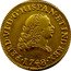 Mexico Escudo Ferdinand VI 1748 MF KM# 115.1 FERD VI D G HISPAN ET IND REX 1748 coin obverse