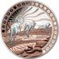 Niue One Dollar Charles III Great Australian Desert 2023  Proof GREAT AUSTRALIAN DESERT coin reverse