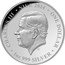 Niue One Dollar Charles III Year of the Dragon 2024  Proof CHARLES III NIUE 2024 ONE DOLLAR JC 1OZ 999 SILVER coin obverse