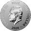 Niue One Dollar Water Dragon 2024 ʟMㅈ) CHARLES III NIUE ONE DOLLAR 2024 JC AG 999 coin obverse