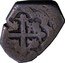 Mexico Real Philip V 1729 R KM# 30a HISP ET INDIARVM REX coin reverse