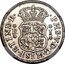 Mexico Real Philip V 1742 M KM# 75.2 PHS V D G HISP ET IND R R I coin obverse