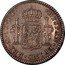 Mexico Real Carolus III 1782 FF KM# 78.2 HISPAN ET IND REX MO 1 R F F PLUS VLTRA coin reverse