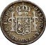 Mexico Real Charles IV 1790 FM KM# 79 HISPAN ET IND REX MO 1R F M coin reverse