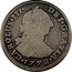 Mexico Real Carolus III 1772 FM KM# 78.1 CAROLUS III DEI GRATIA 1773 coin obverse