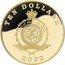 Niue Ten Dollars Lennart Meri 2022  Proof TEN DOLLARS PUBLIC SEAL OF NIUE ATUA NIUE TUKULAGI 2022 coin obverse
