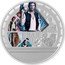 Niue Ten Dollars Star Wars. Han Solo 2023 HAN 3 OZ 999 FINE SILVER © & ™ LUCASFILM LTD. coin reverse