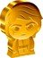 Niue Two Dollars Chibi Coin. Anakin Skywalker 2023  Proof  coin reverse