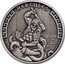 Niue Two Dollars (Hercules. Antiqued) HERCULES 1OZ 999 FINE SILVER coin reverse