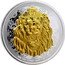 Niue Two Dollars (Roaring Lion. Gilt) GOD IS SPIRIT ONE TROY OUNCE .9999 FINE SILVER coin reverse