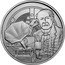 Niue Two Dollars (Thomas Edison) THOMAS A EDISON coin reverse