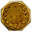 USA 1/2 Dollar Octagonal 1875 KM# 9.3 1/2 DOLLAR CAL coin reverse