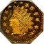 USA 1/2 Dollar Octagonal 1880 KM# 9.1 *YEAR* coin obverse