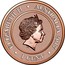 Australia 1 Cent Pluto 2017 ELIZABETH II AUSTRALIA 2017 1 CENT IRB coin obverse