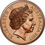 Australia 1 Cent Possum 2017 ELIZABETH II AUSTRALIA 2017 IRB coin obverse