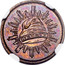 USA 1 D. Liberty Cap 1836  LIBERTY coin obverse