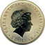 Australia 1 Dollar 150th Anniversary of Banjo Paterson 2014  ELIZABETH II AUSTRALIA 2014 1 DOLLAR IRB coin obverse