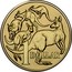 Australia 1 Dollar 50 Years of Decimal Currency 2016  1 DOLLAR coin reverse