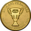 Australia 1 Dollar (AFL Premiers Hawthorn 2013) KM# 2151 2013 AFL PREMIERS HAWTHORN FOOTBALL CLUB coin reverse
