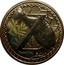 Australia 1 Dollar Alphabet Coin Collection Letter Z 2015  Z coin reverse