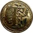 Australia 1 Dollar Alphabet Collection Coin Letter F 2015  F coin reverse