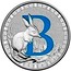 Australia 1 Dollar Alphabet Collection - Letter B (Blue) 2016  B coin reverse