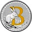 Australia 1 Dollar Alphabet Collection - Letter B (Yellow) 2017  B coin reverse
