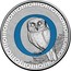 Australia 1 Dollar Alphabet Collection - Letter O (Blue) 2015  O coin reverse