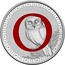 Australia 1 Dollar Alphabet Collection - Letter O (Red) 2017  O coin reverse