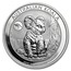 Australia 1 Dollar Australian Koala (Kangaroo Privy) 2017 AUSTRALIAN KOALA 2017 1 OZ 999 SILVER P TV coin reverse