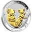 Australia 1 Dollar Australian Koalas (Gilded) 2011 AUSTRALIAN KOALA 2011 1 OZ 999 SILVER P EM coin reverse