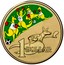 Australia 1 Dollar Boxing Kangaroo 2016  1 DOLLAR coin reverse
