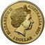 Australia 1 Dollar Centenary Of The Trans Australian Railway 2017 ELIZABETH II AUSTRALIA 2017 1 DOLLAR IRB coin obverse
