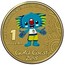 Australia 1 Dollar Commonwealth Games Borobi Coloured 2018 XXI COMMONWEALTH GAMES 1 DOLLAR GOLD COAST 2018 coin reverse