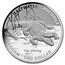 Australia 1 Dollar Crocodile Graham 2014  SALTWATER CROCODILE GRAHAM - ONE DOLLAR 1 OZ .999 AG TD coin reverse
