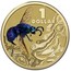 Australia 1 Dollar Cuckoo Wasp 2014  1 DOLLAR coin reverse