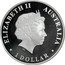 Australia 1 Dollar Flying Wedge-Tailed Eagle 2015 KM# 2165 ELIZABETH II AUSTRALIA 1 DOLLAR IRB coin obverse