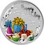 Australia 1 Dollar Happy Birthday (Colorized) 2018 2017 1 OZ 9999 SILVER HAPPY BIRTHDAY P JM coin reverse