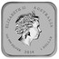 Australia 1 Dollar Horse series - Lipizzaner Horse 2014  ELIZABETH II AUSTRALIA 1 OZ 999 SILVER 2014 1 DOLLAR IRB coin obverse
