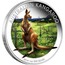 Australia 1 Dollar Kangaroo in Rural 2014  AUSTRALIA KANGAROO 2014 1 OZ 999 SILVER P TV coin reverse